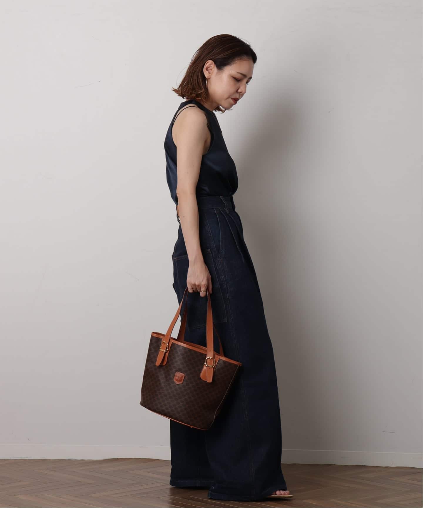 Celine ★ VINTAGE MACADAM トートバッグ Vintage Celine Macadam Tote Bag – The Hosta