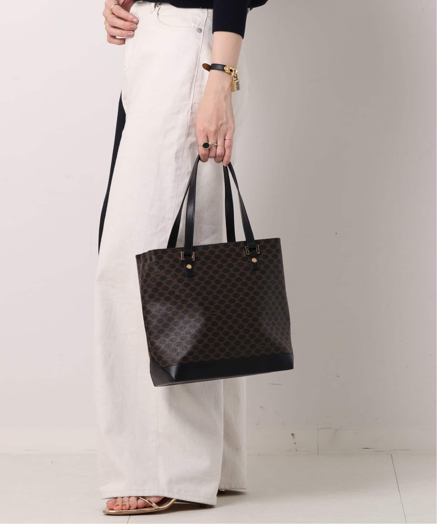 VINTAGE CELINE/セリーヌ】macadam トートバッグ（トートバッグ