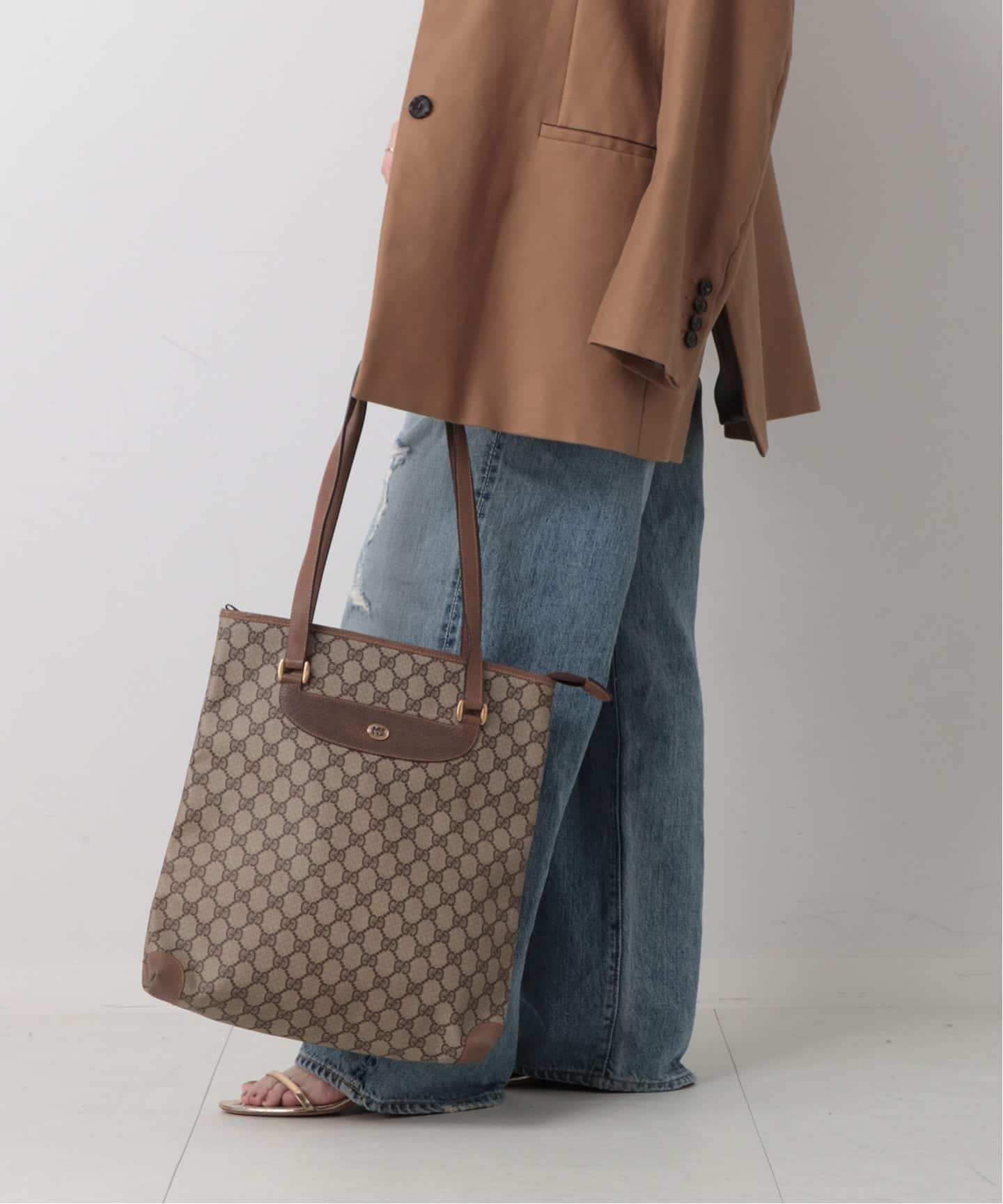 VINTAGE GUCCI/グッチ】トートバッグ gg（トートバッグ）｜DECOUVERTE