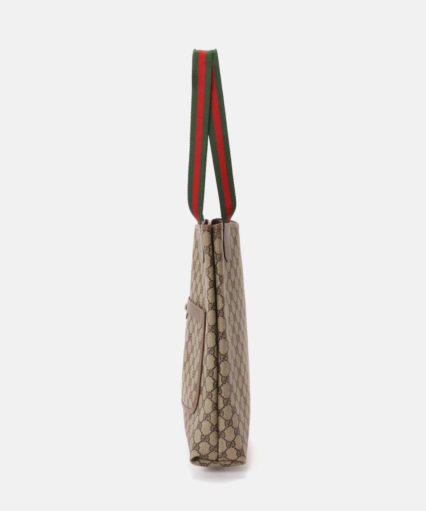 VINTAGE GUCCI/グッチ】トートバッグ gg web（トートバッグ