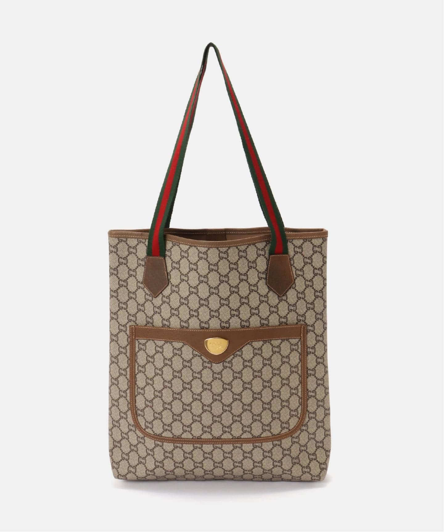 VINTAGE GUCCI Plus/グッチ プラス】トートバッグ gg plus web（トート