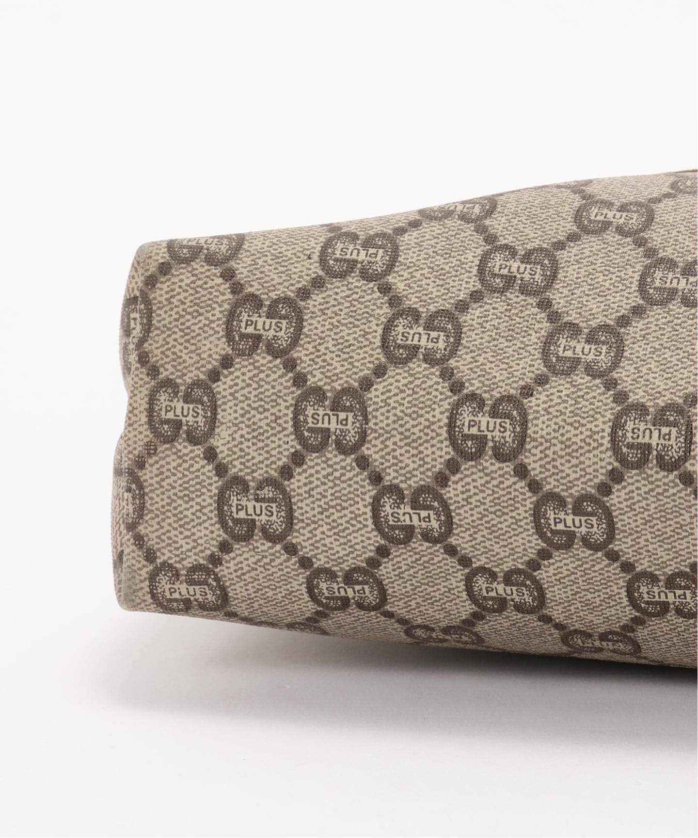 VINTAGE GUCCI Plus/グッチ プラス】トートバッグ gg plus web（トート