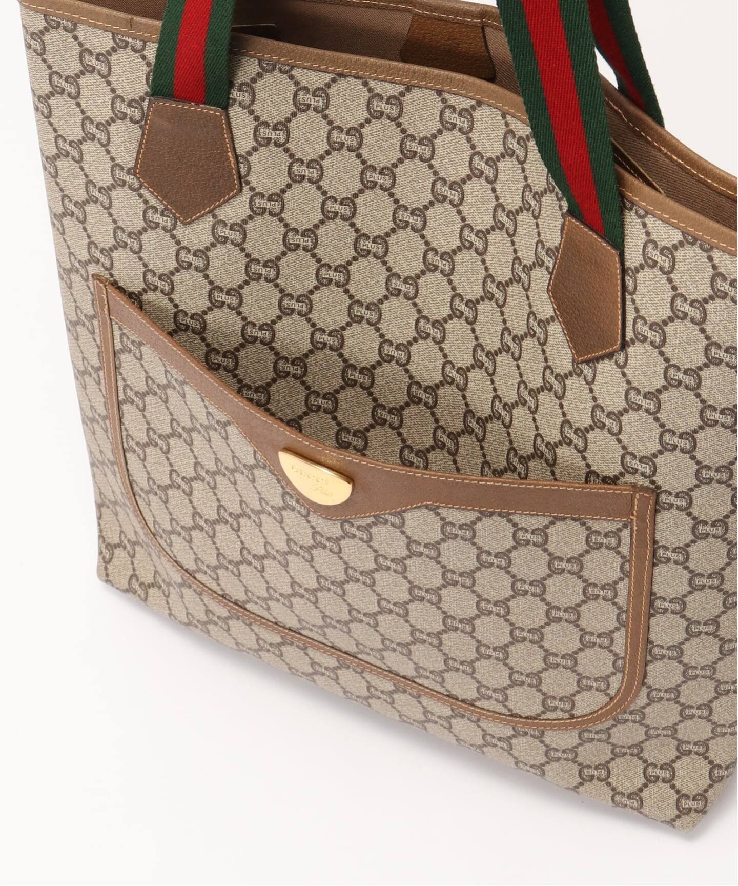 GUCCI PLUS トートバッグ ヴィンテージグッチ vintage GUCCI Plus〈ヴィンテージグッチプラス〉トートバッグ
