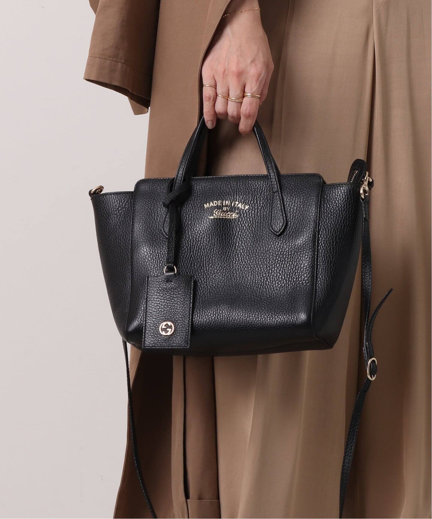 VINTAGE GUCCI/グッチ】Swing tote mini 2way（トートバッグ 