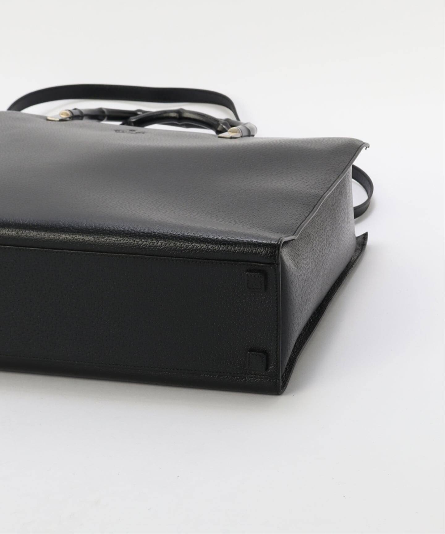 VINTAGE GUCCI/グッチ】Bamboo 2wayバッグ（トートバッグ