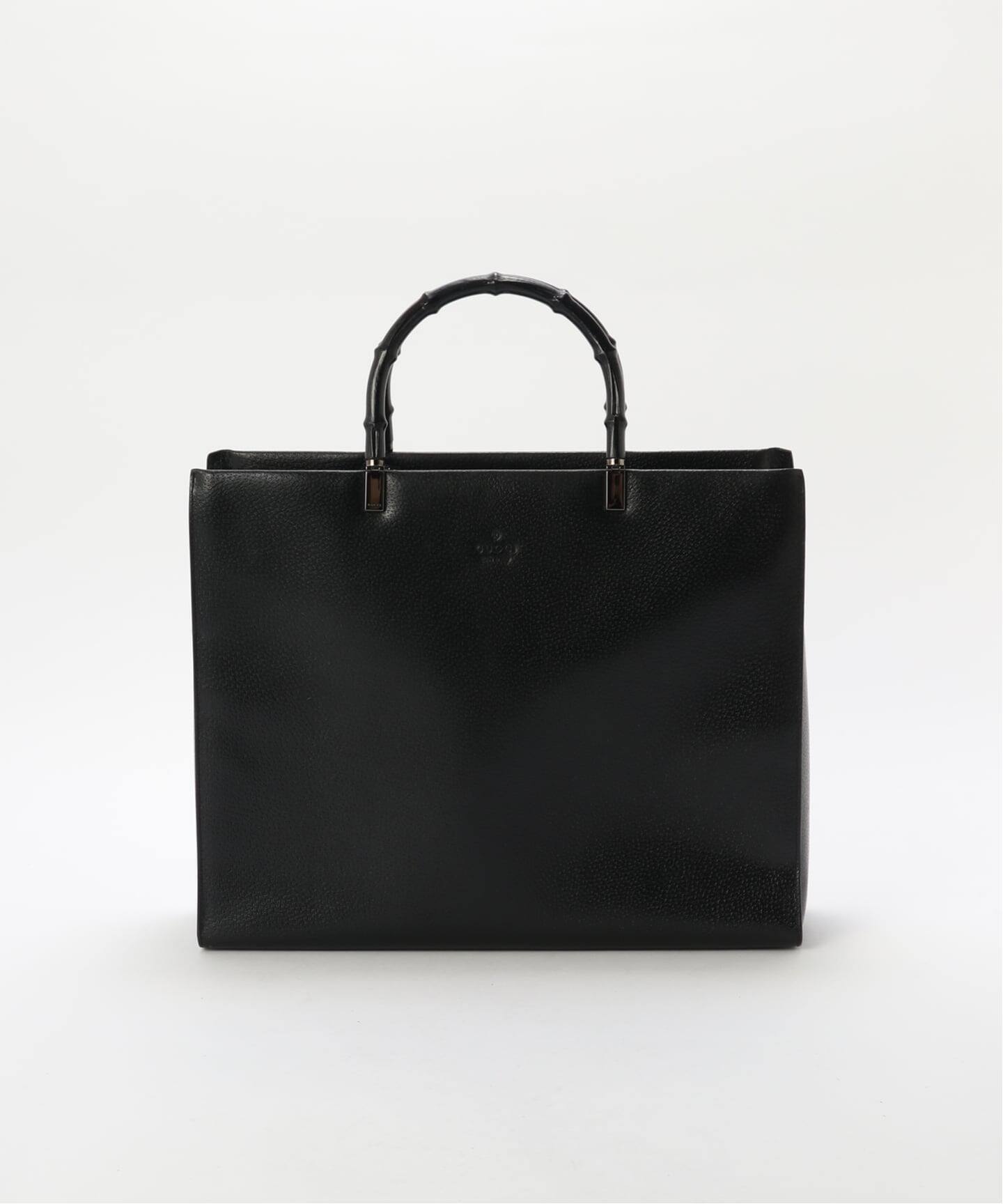 VINTAGE GUCCI/グッチ】Bamboo 2wayバッグ（トートバッグ