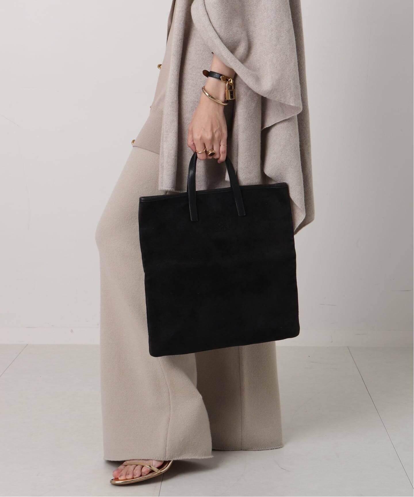 VINTAGE LOEWE/ロエベ】トートバッグ anagram suede（トートバッグ