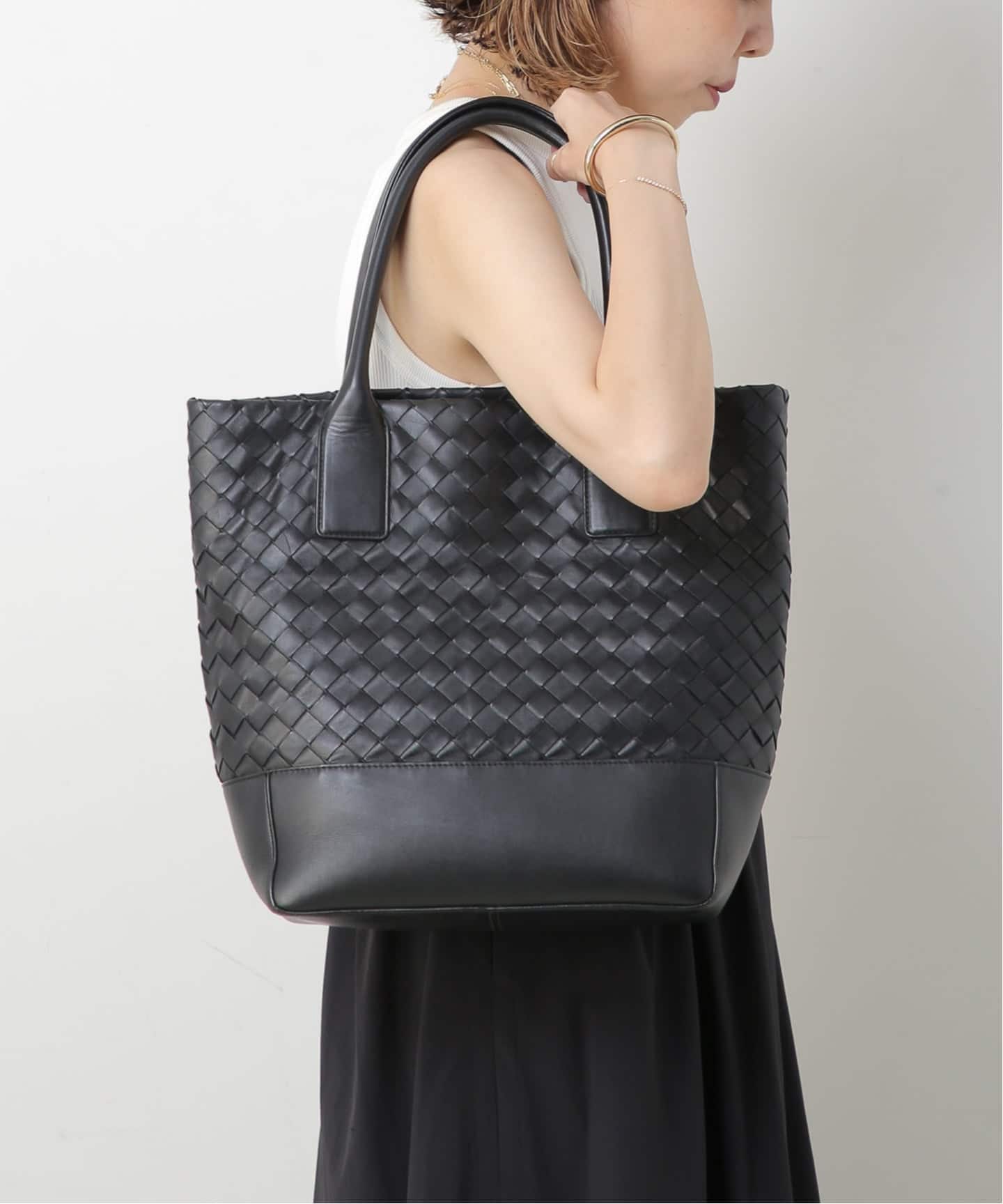VINTAGE BOTTEGA VENETA/ボッテガ ヴェネタ】トートバッグ intrecciato