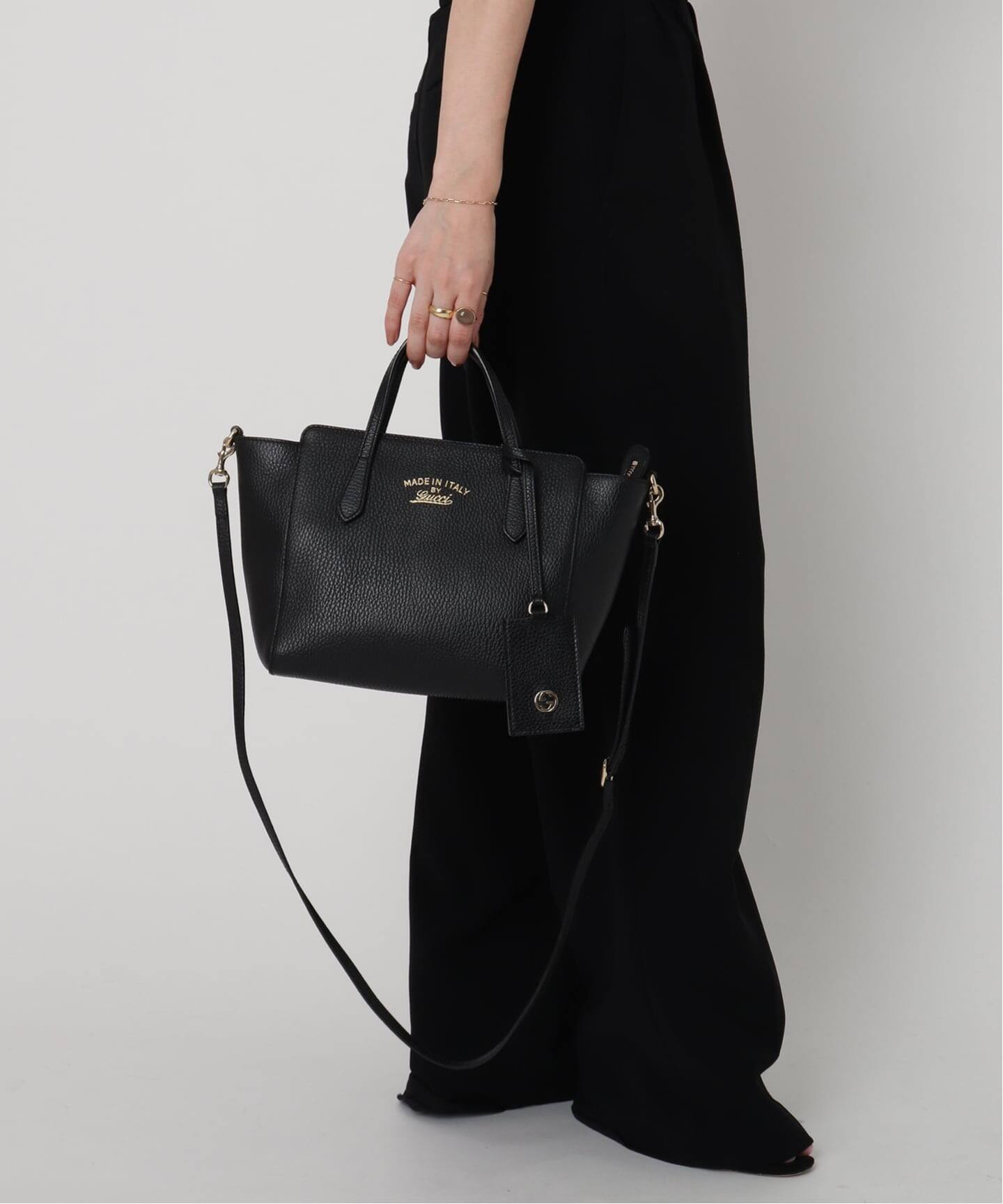 VINTAGE GUCCI/グッチ】Swing tote mini 2way（トートバッグ 
