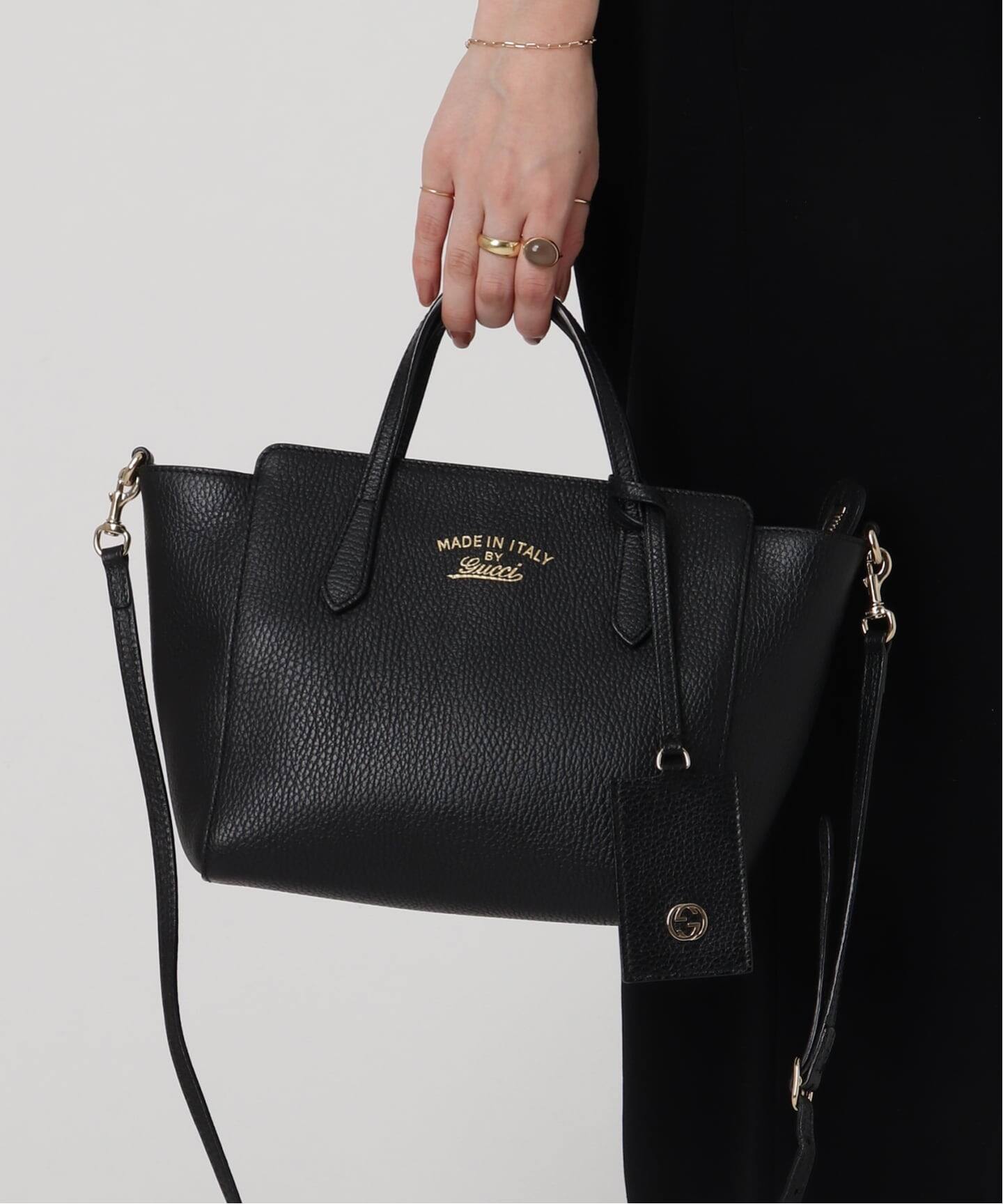 VINTAGE GUCCI/グッチ】Swing tote mini 2way（トートバッグ 