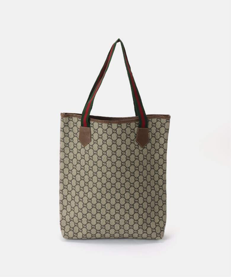 VINTAGE GUCCI Plus/グッチ プラス】トートバッグ gg plus（トート 