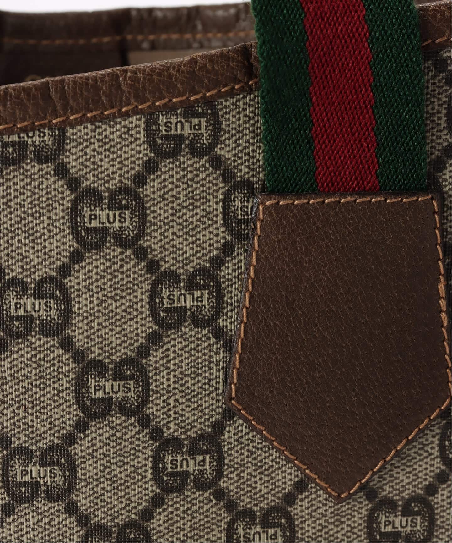 VINTAGE GUCCI Plus/グッチ プラス】トートバッグ gg plus