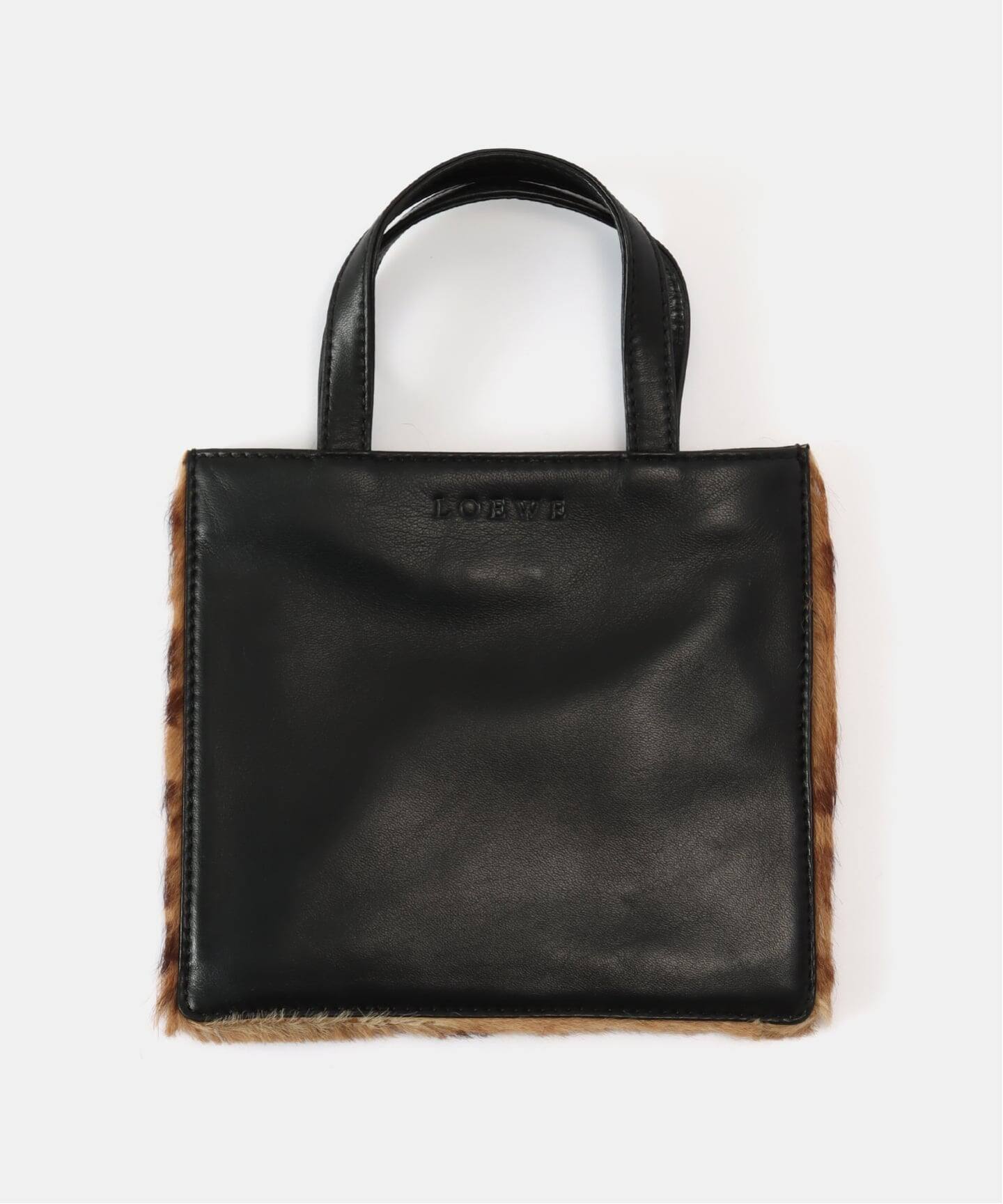 VINTAGE LOEWE/ロエベ】ミニトートバッグ haraco（トートバッグ