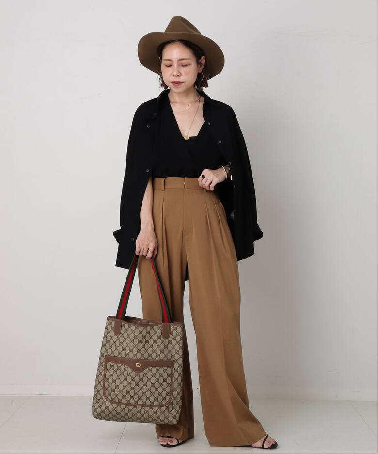 VINTAGE GUCCI /グッチ】トートバッグ gg web（トートバッグ 