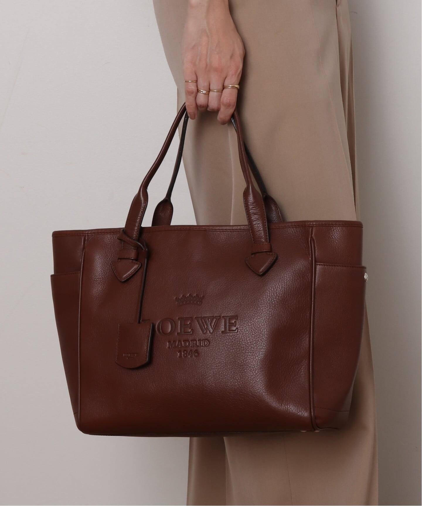 LOEWE ヴィンテージ　トートバッグ VINTAGE LOEWE/ロエベ】トートバッグ（トートバッグ