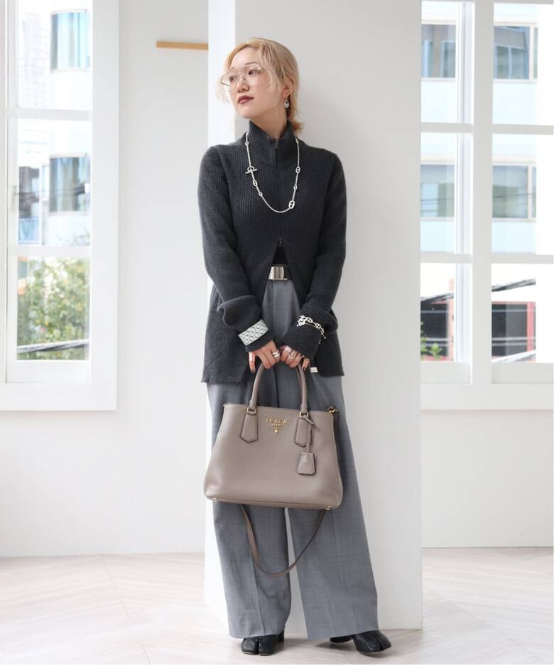 VINTAGE PRADA/プラダ】 vitello dino tote 2way leather（トート 