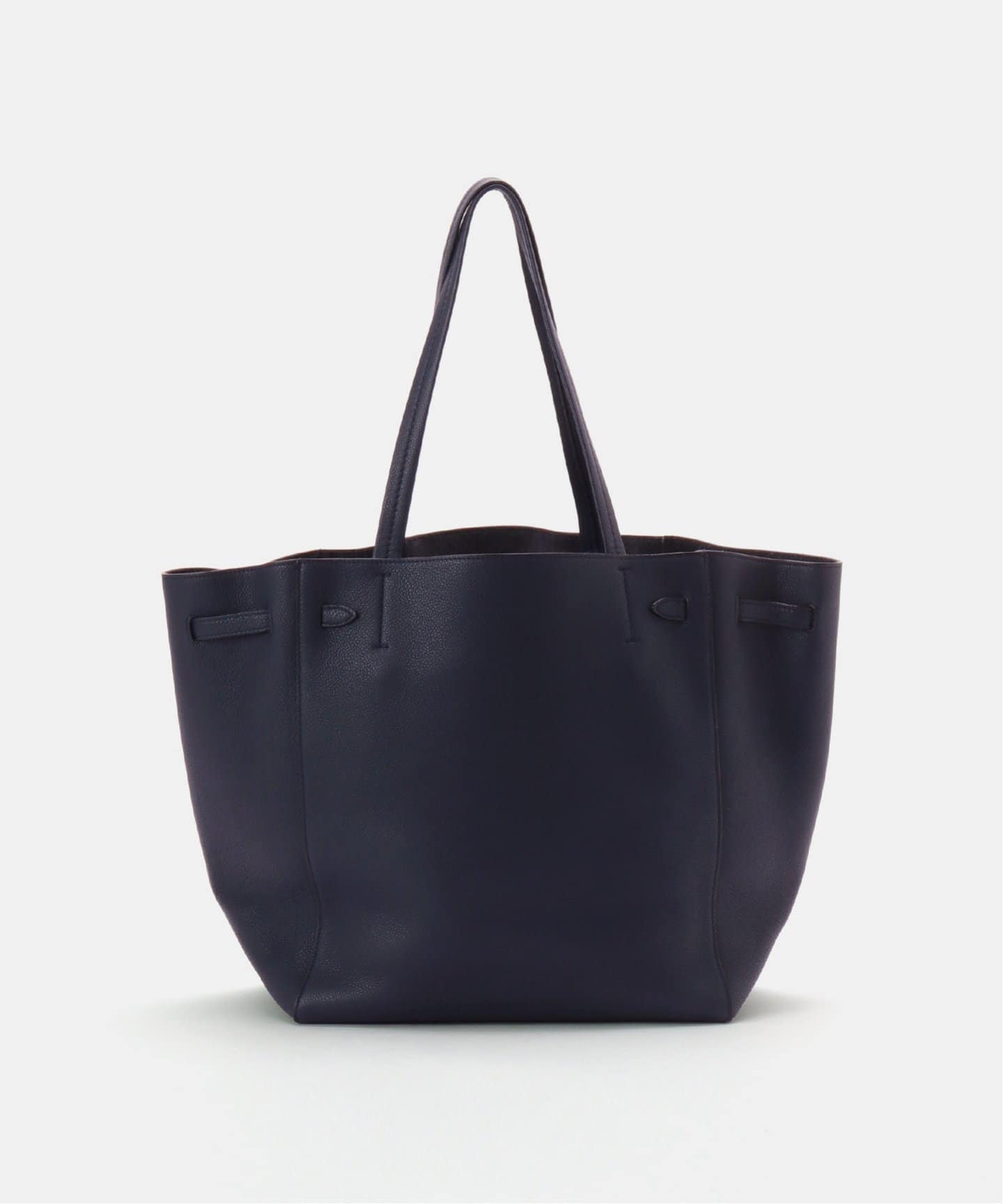 CELINE カバ　黒 セリーヌホリゾンタルカバ 黒 レディース カーフ トートバッグ