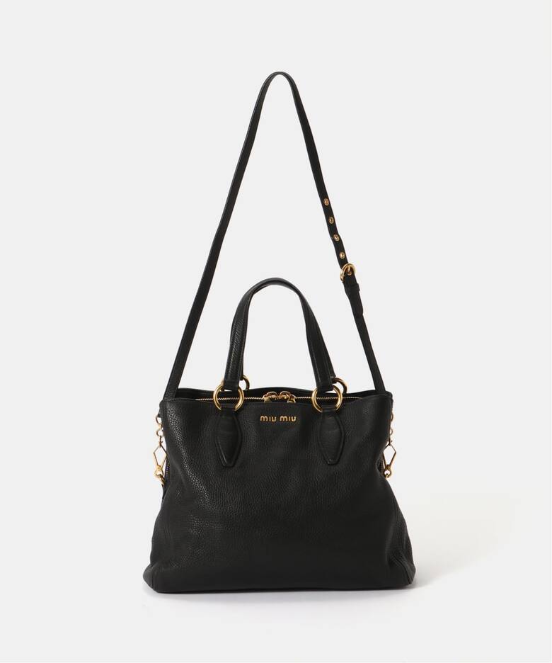 MIU MIU/ミュウミュウ】Vitello phenix tote（トートバッグ 