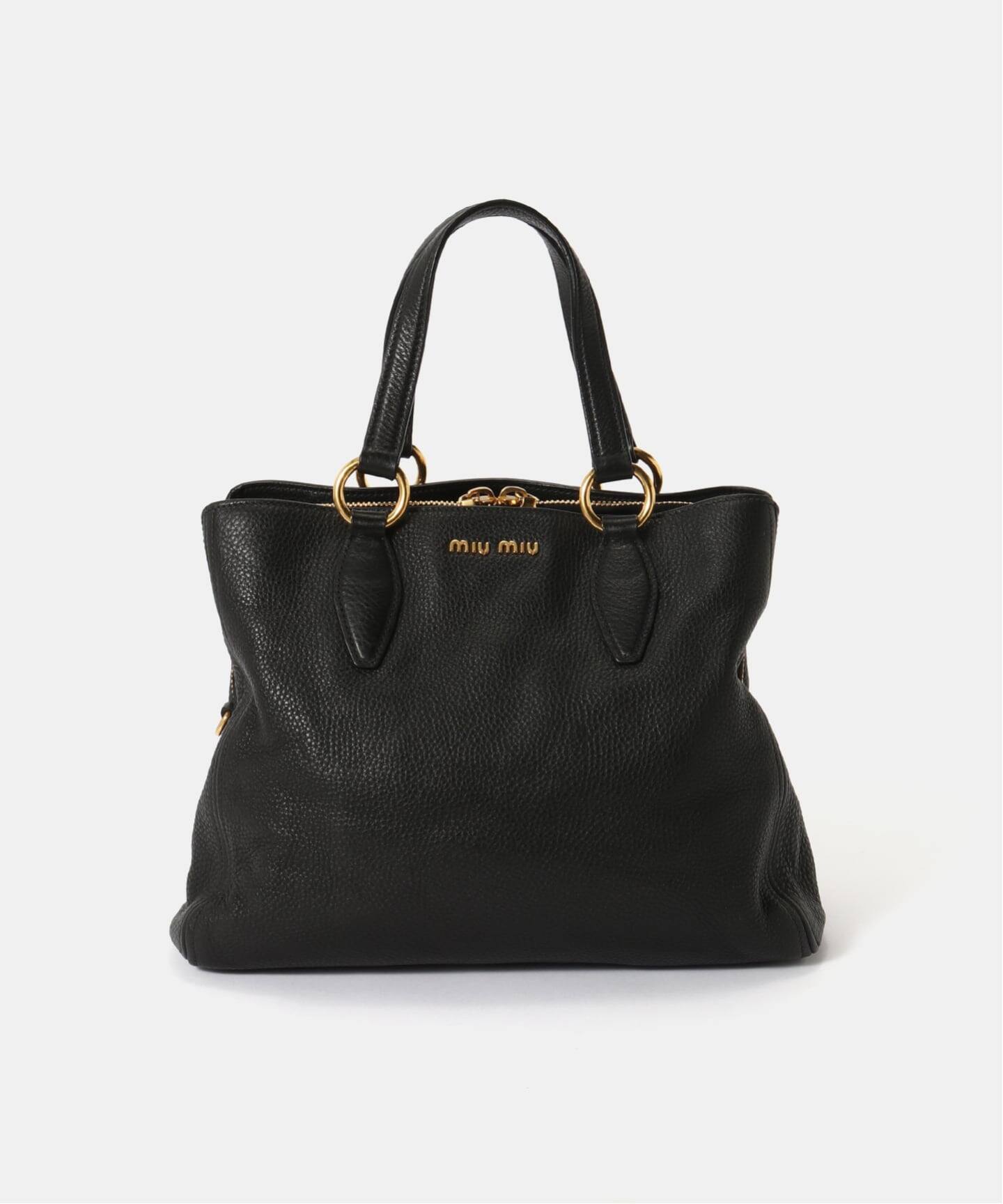 MIU MIU/ミュウミュウ】Vitello phenix tote（トートバッグ