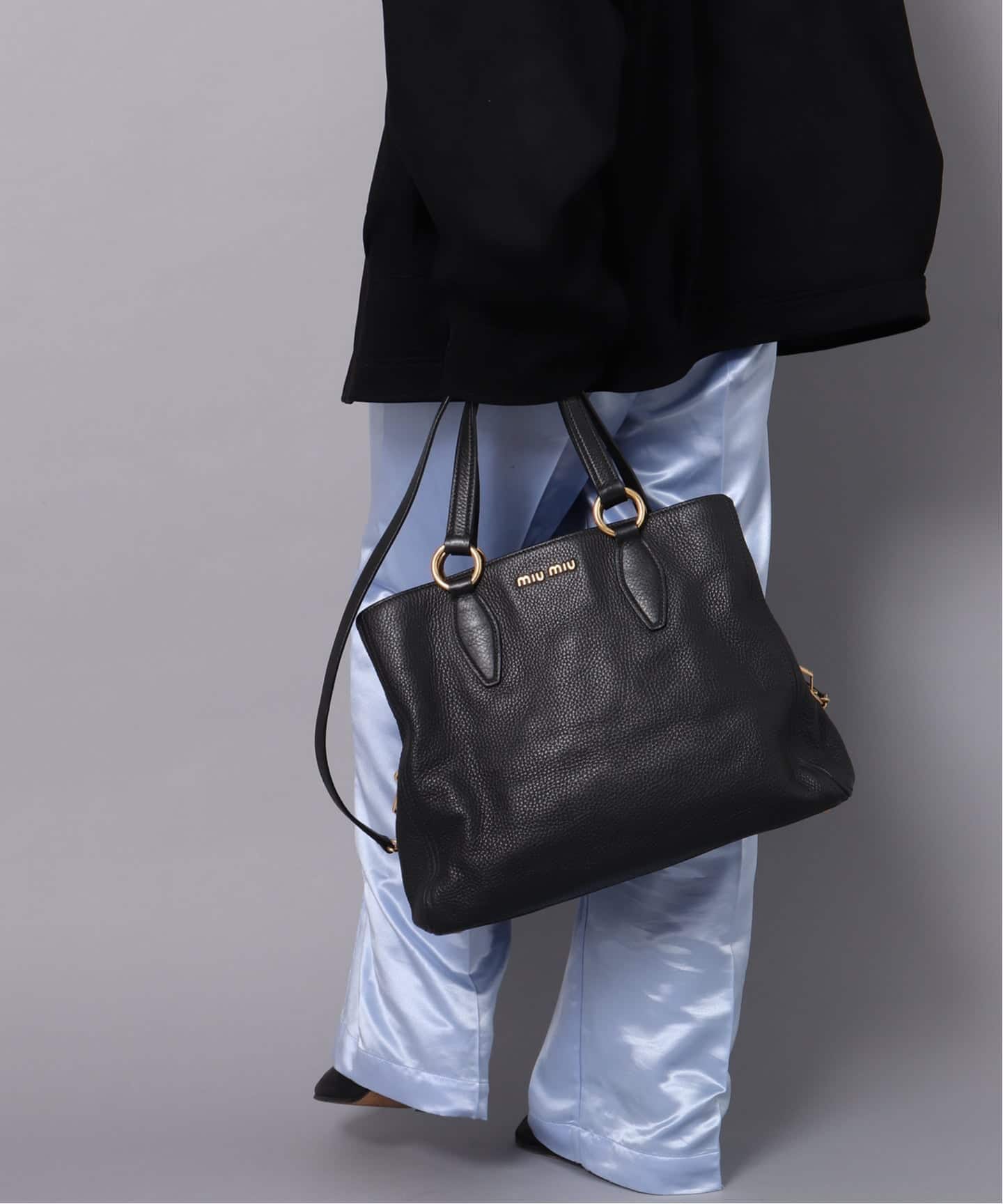 MIU MIU/ミュウミュウ】Vitello phenix tote（トートバッグ