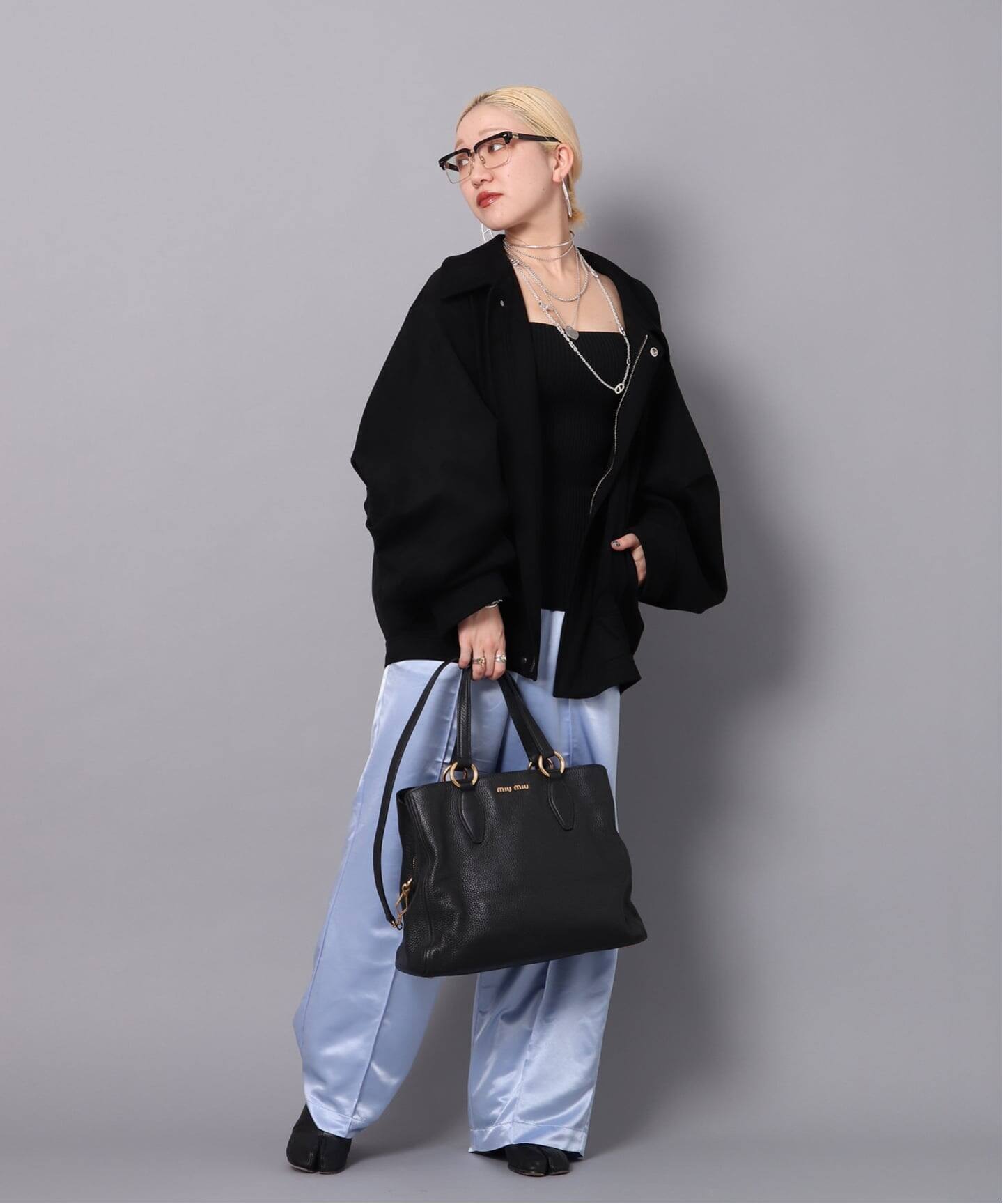 MIU MIU/ミュウミュウ】Vitello phenix tote（トートバッグ