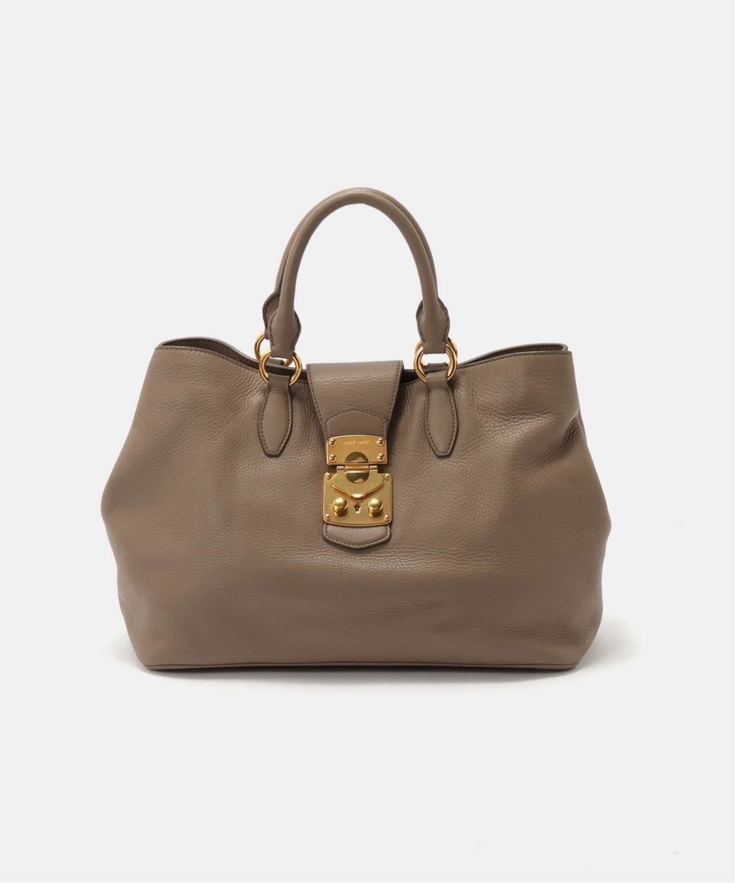 MIU MIU/ミュウミュウ】2way tote bag（トートバッグ）｜ENSEMBLE