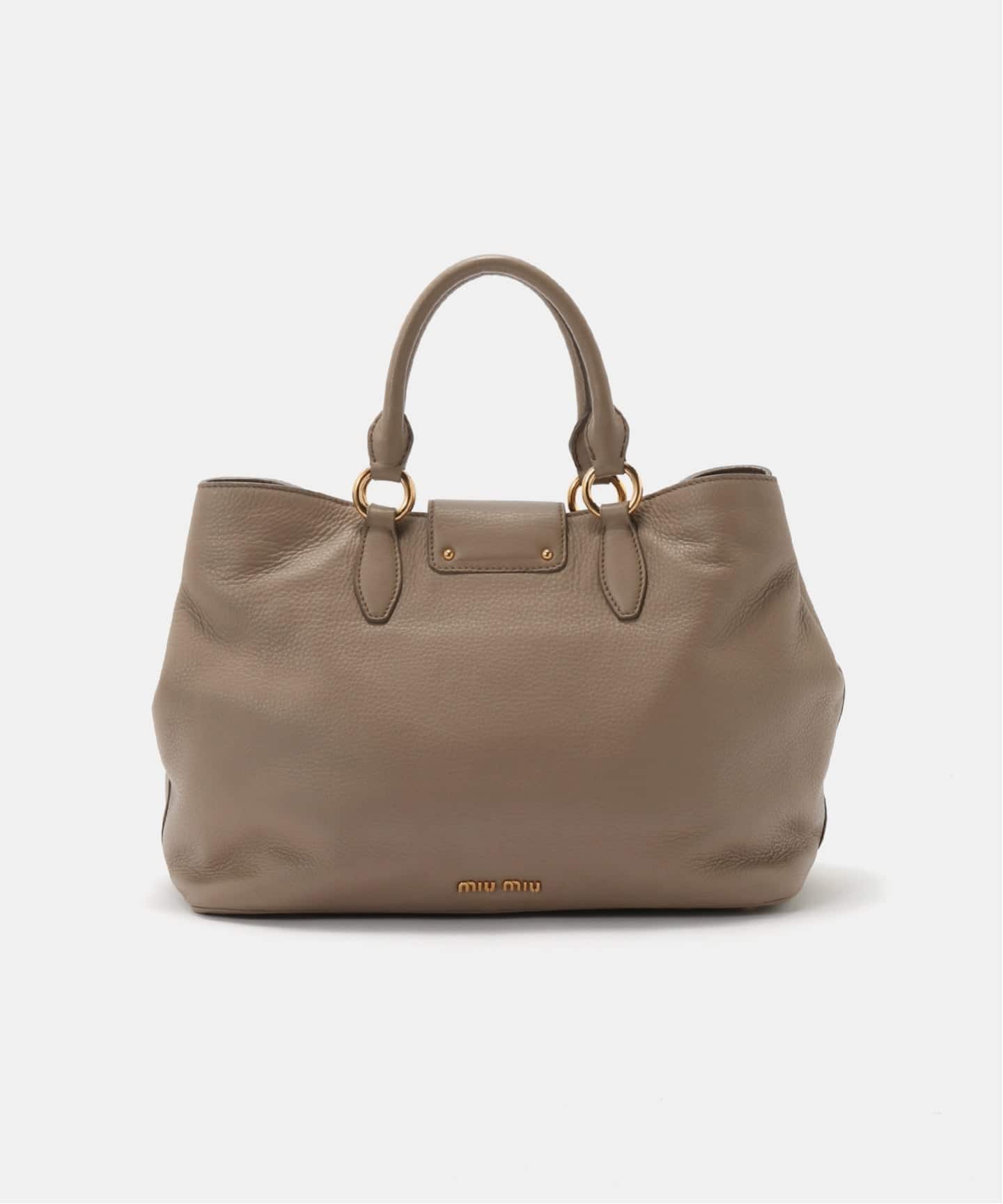 MIU MIU/ミュウミュウ】2way tote bag（トートバッグ）｜ENSEMBLE