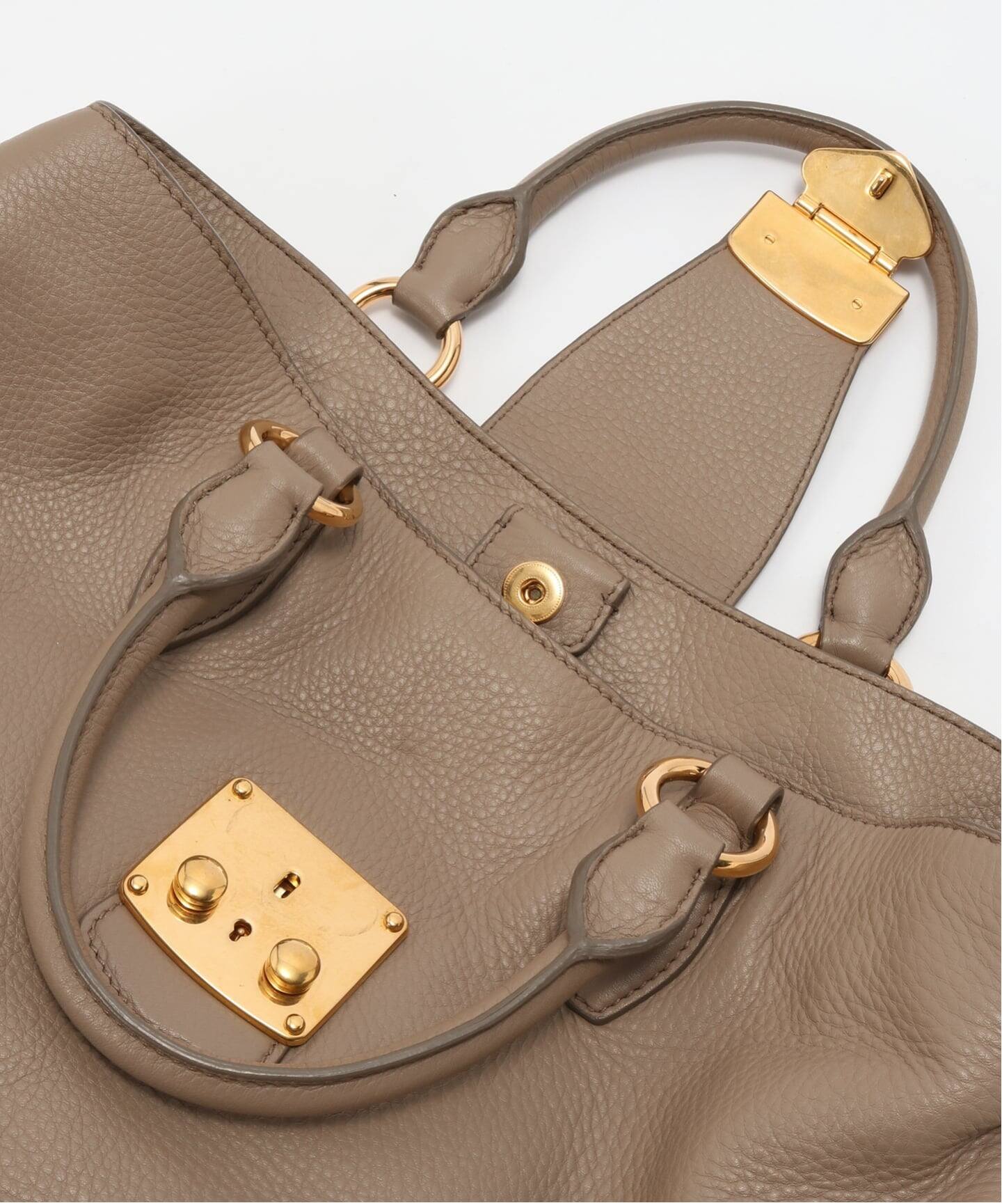 MIU MIU/ミュウミュウ】2way tote bag（トートバッグ）｜ENSEMBLE