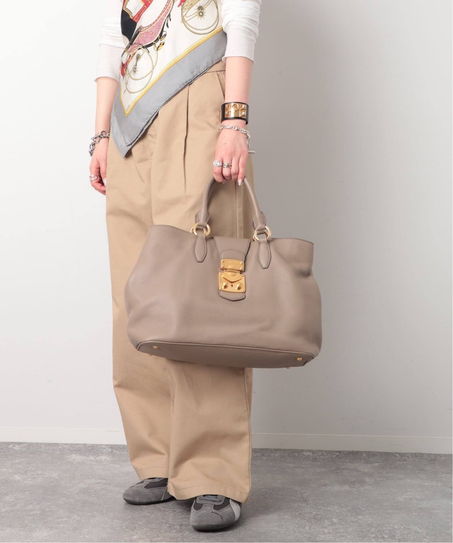 MIU MIU/ミュウミュウ】2way tote bag（トートバッグ）｜ENSEMBLE