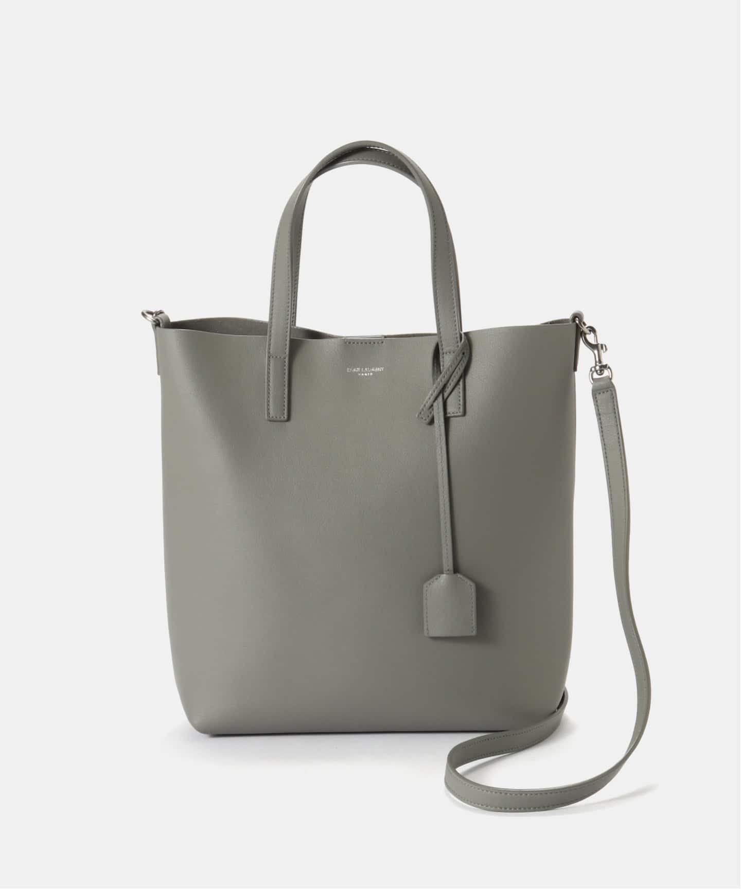 SAINT LAURENT サンローラン トイ・ショッピングバッグ グレー SAINT LAURENT/サンローラン】 Toy shopping tote 2way（トートバッグ