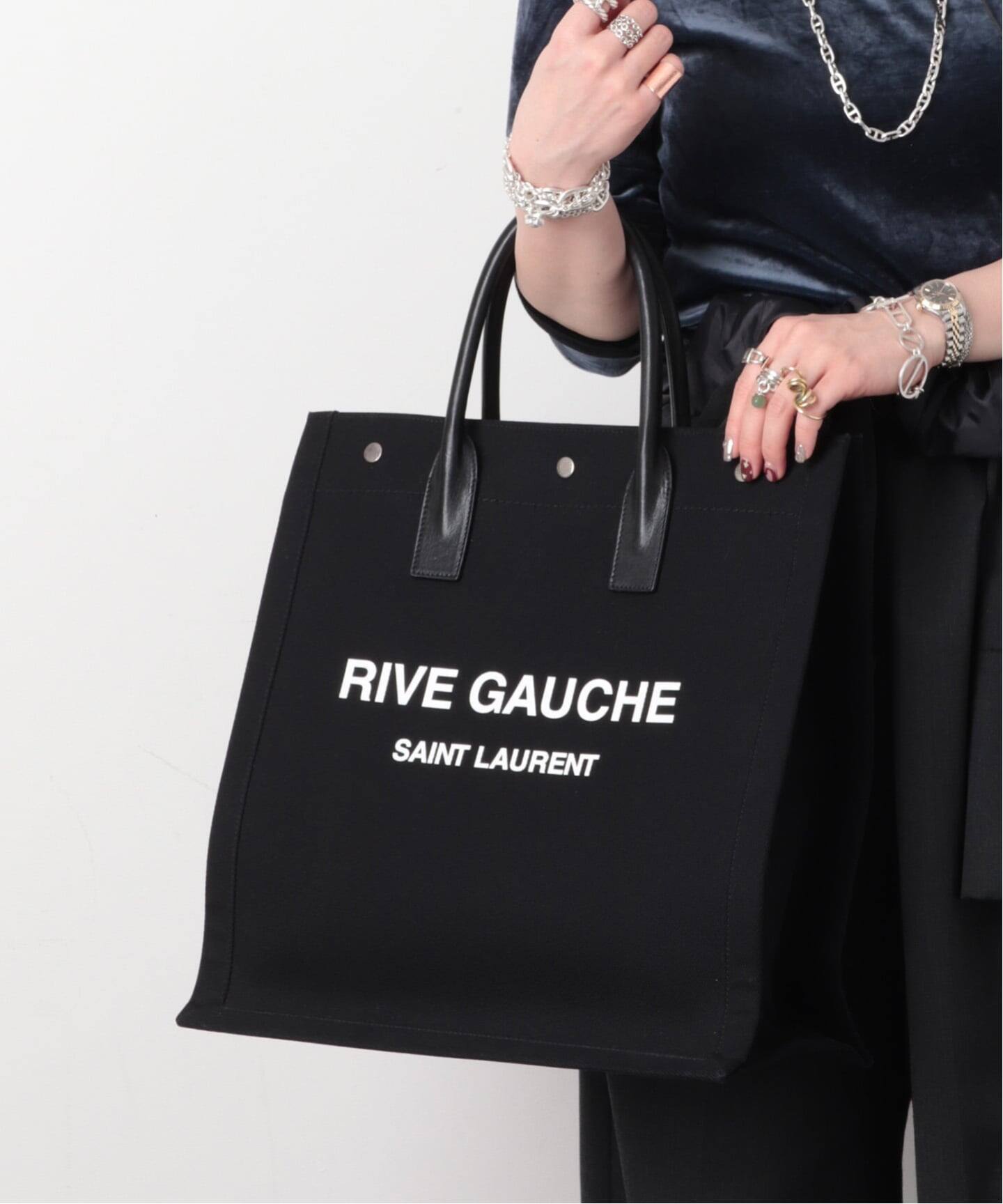 SAINT LAURENT RIVE GAUCHE トートバック サンローラン SAINT LAURENT サンローラン トートバッグ メンズ リヴゴーシュ YSL