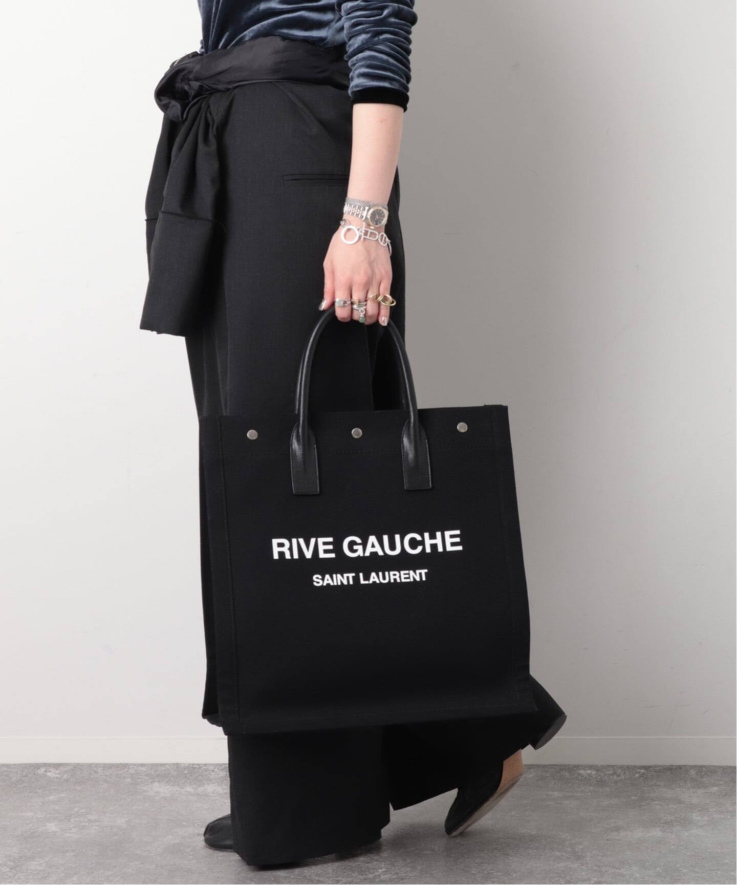 SAINT LAURENT/サンローラン】Rive gauche north south（トートバッグ 