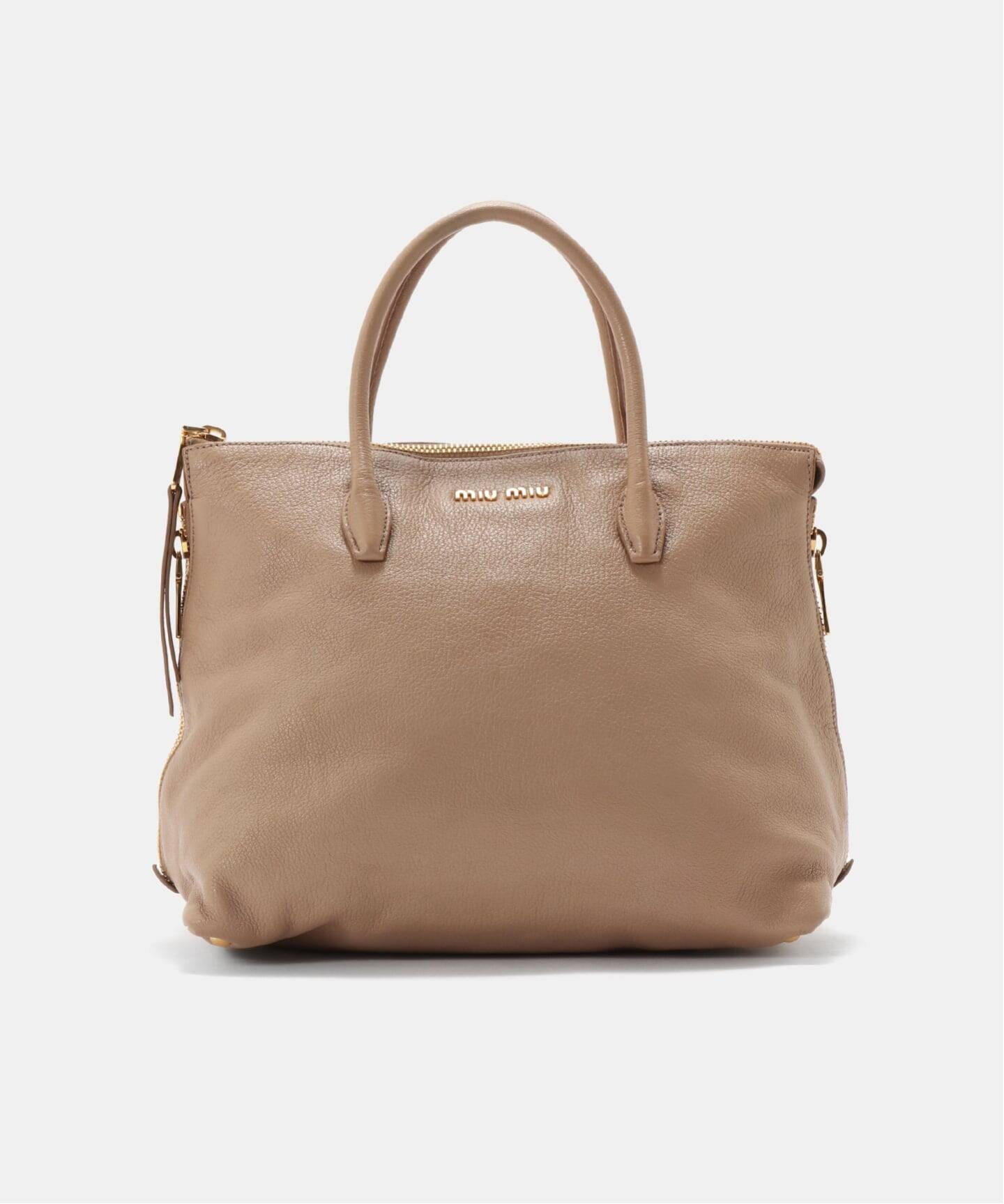 MIU MIU/ミュウミュウ】2way tote bag（トートバッグ）｜ENSEMBLE 