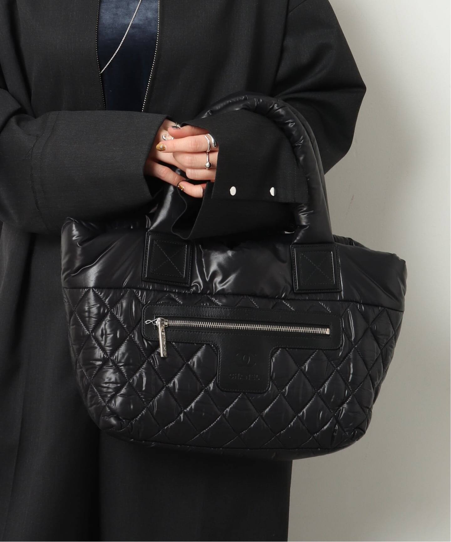 VINTAGE CHANEL/シャネル】Coco cocoon tote（トートバッグ