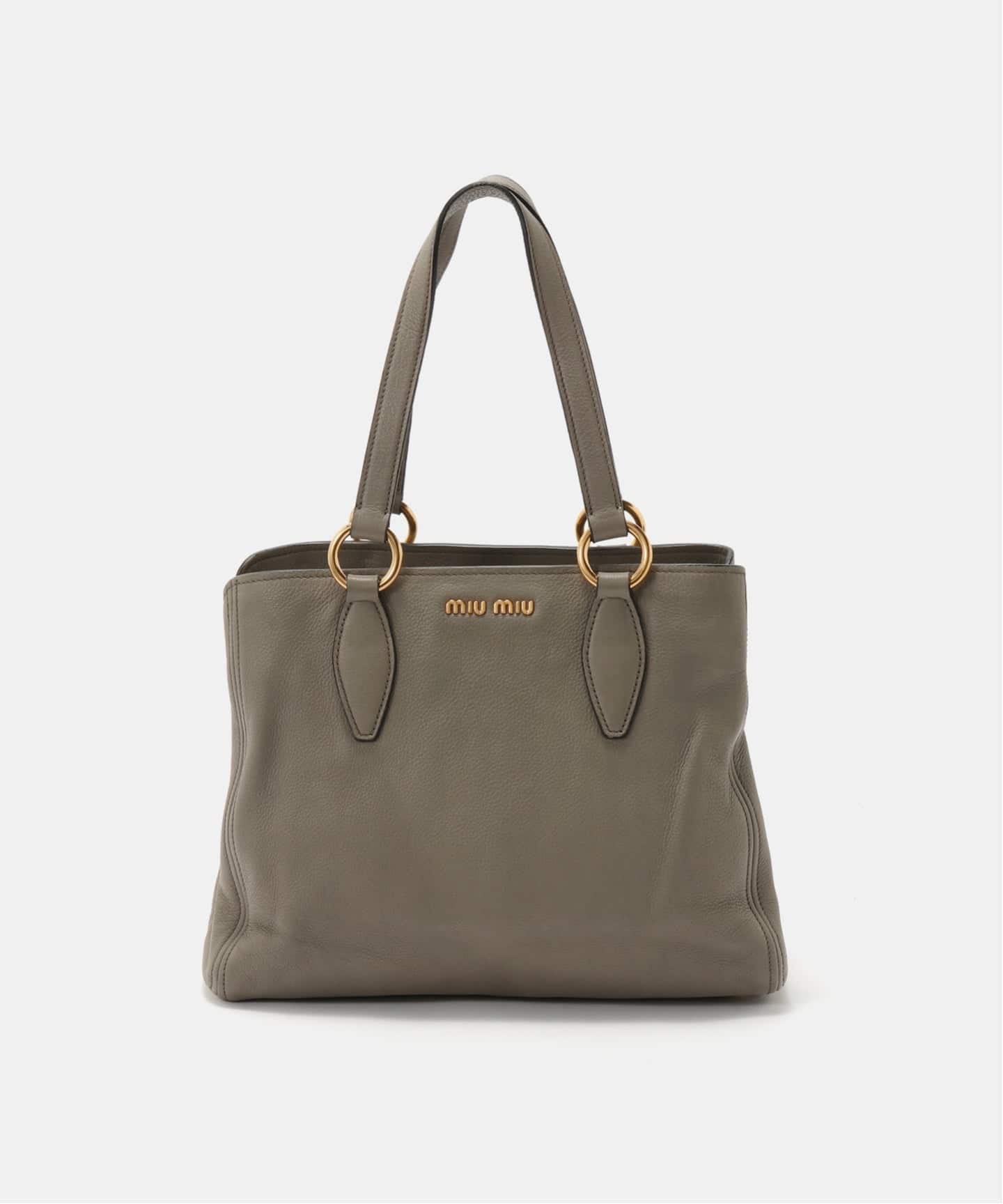 MIU MIU/ミュウミュウ】2way tote bag（トートバッグ）｜ENSEMBLE