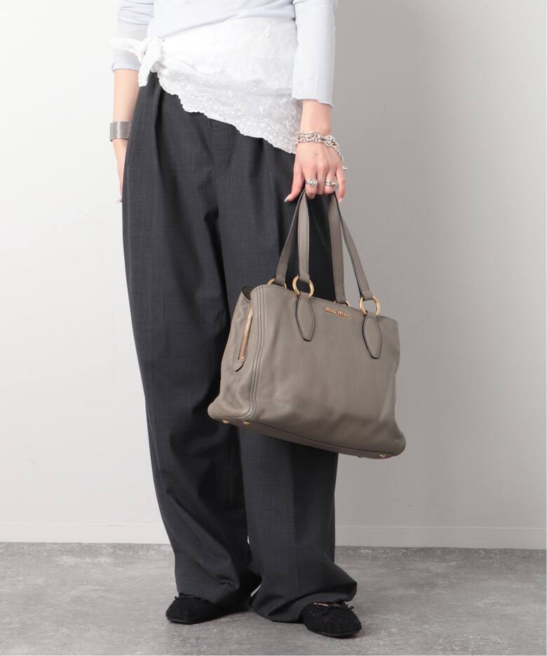 MIU MIU/ミュウミュウ】2way tote bag（トートバッグ）｜ENSEMBLE 