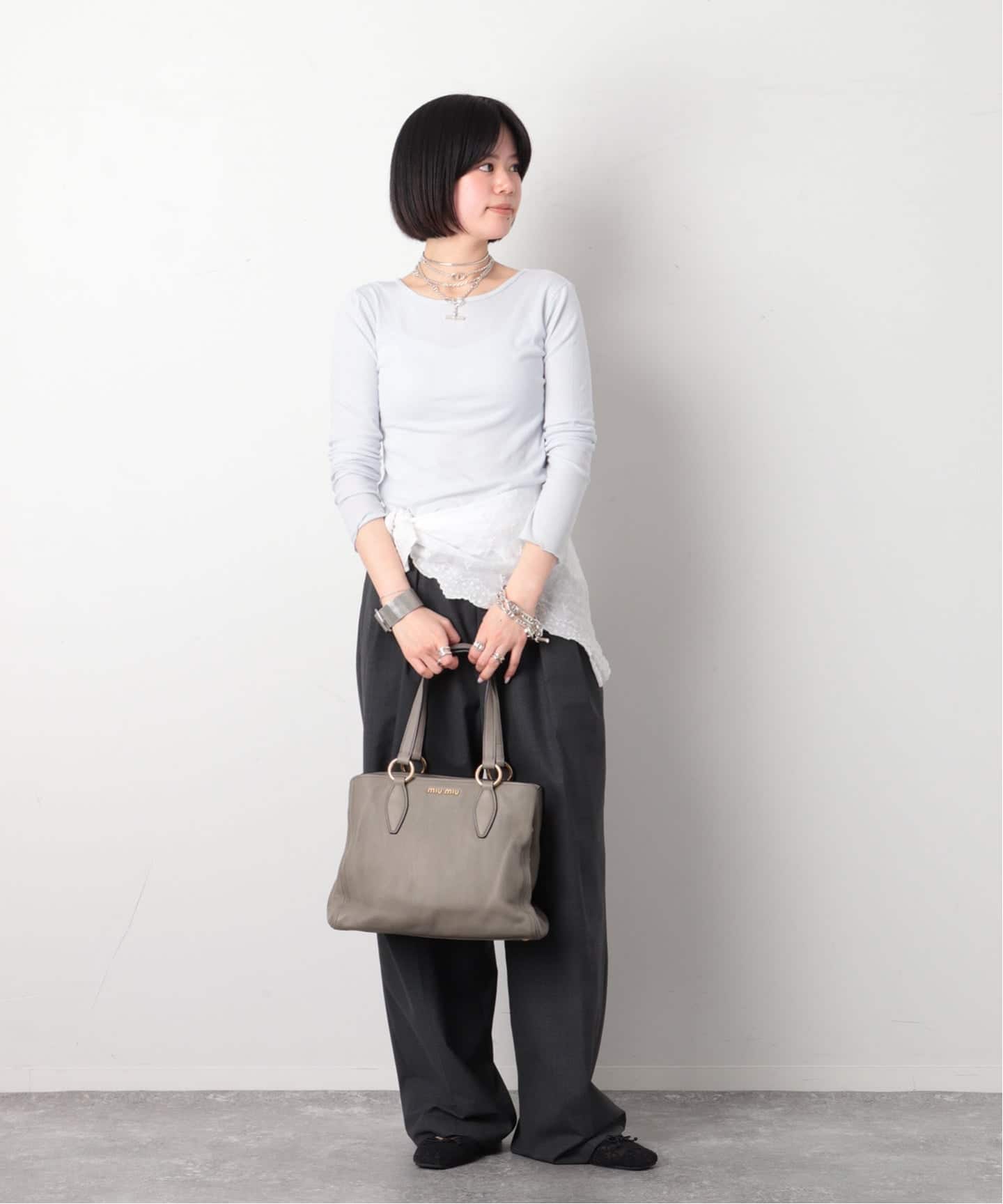 MIU MIU/ミュウミュウ】2way tote bag（トートバッグ）｜ENSEMBLE