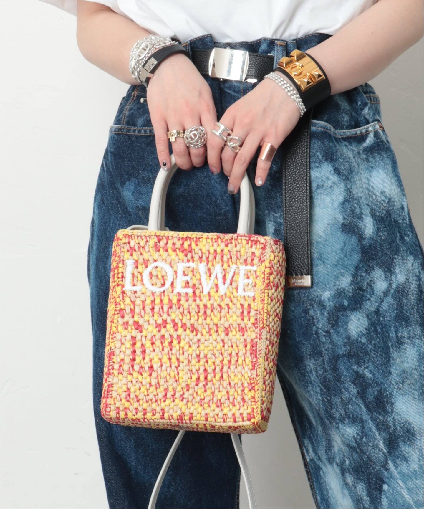 LOEWE/ロエベ】Standard tote 2way raffia（トートバッグ）｜ENSEMBLE 