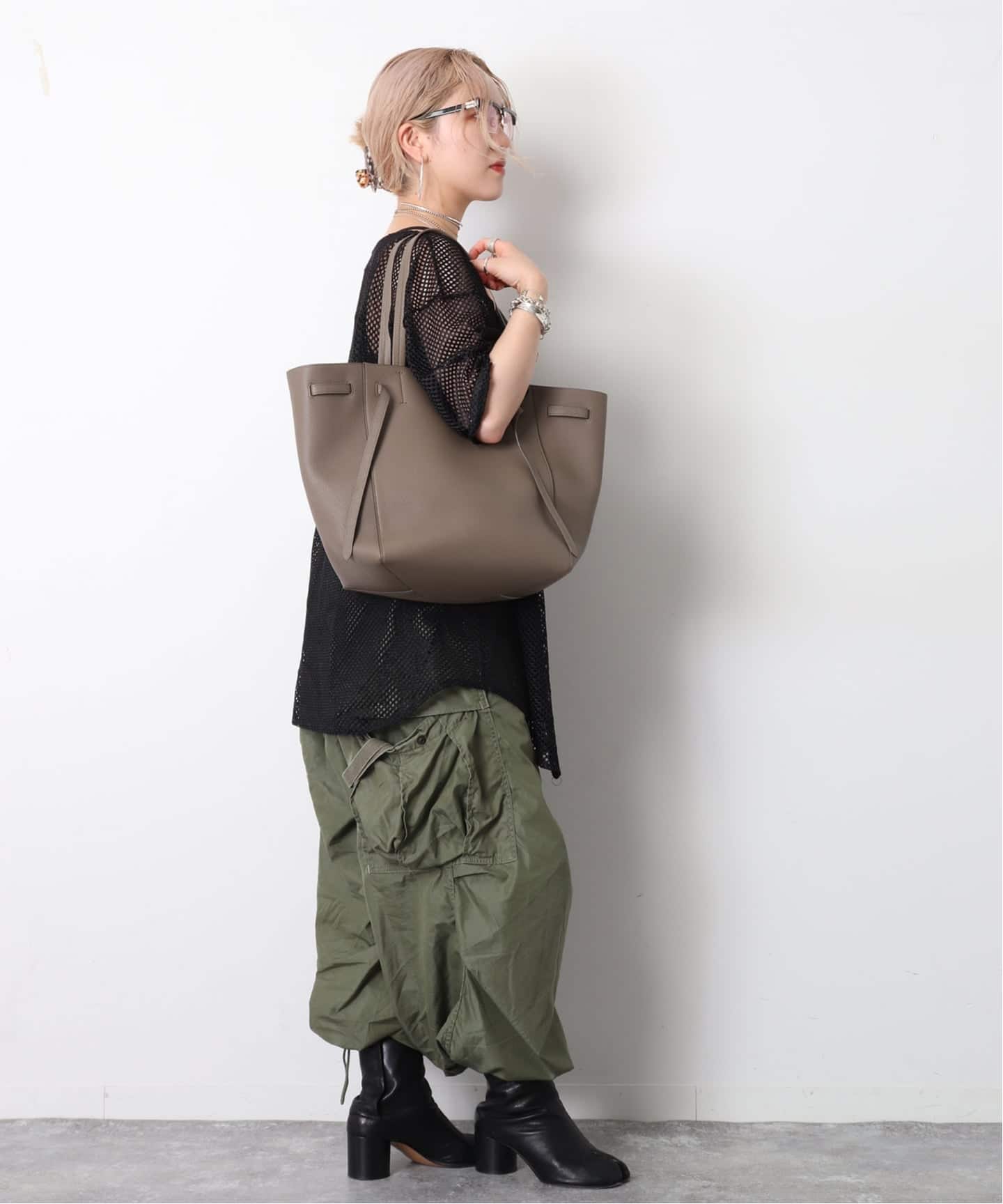 CELINE ボブ コットンギャバジン トリオンフ バケットハット / コットンギャバジン - ブラック
