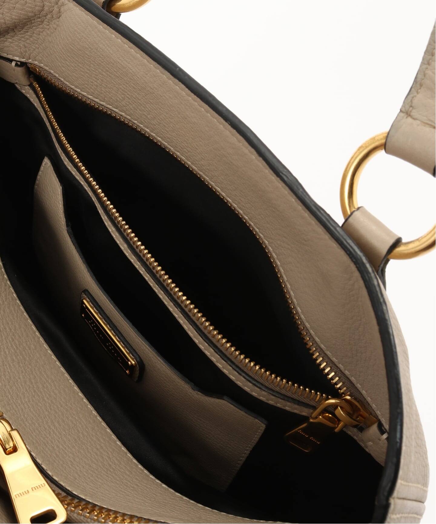 MIU MIU/ミュウミュウ】semi shoulder tote 2way（トートバッグ