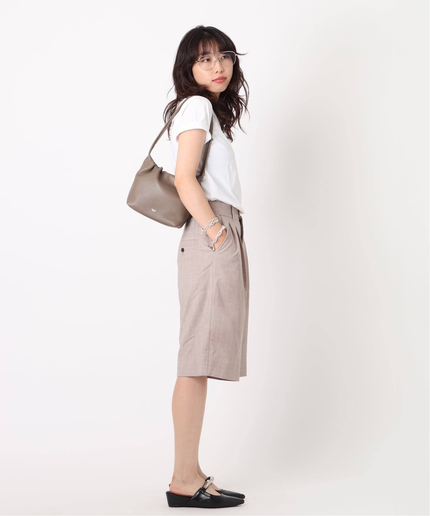 blancle/ ブランクレ】S.LEATHER Mini wrinkles tote（トート