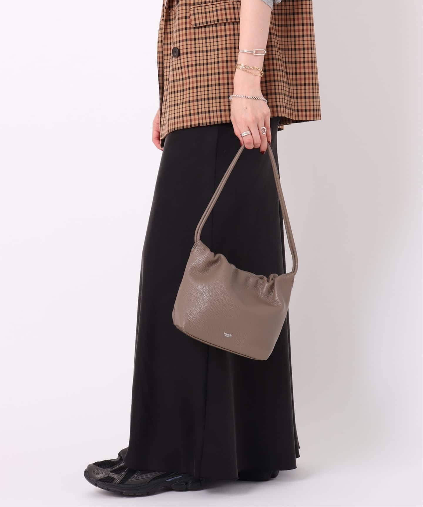 blancle/ ブランクレ】S.LEATHER Mini wrinkles tote（トートバッグ