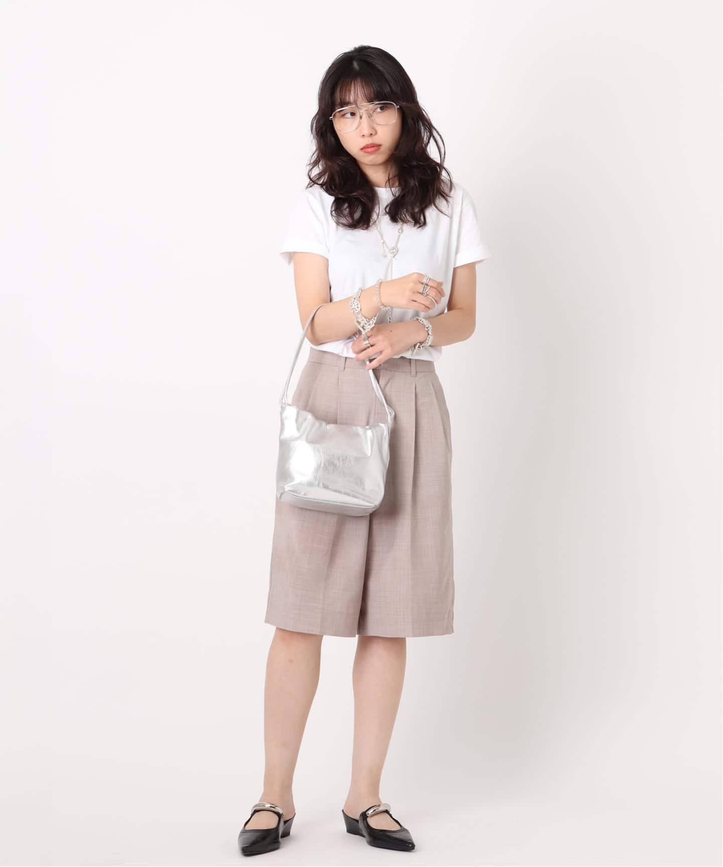 blancle mini wrinkle tote（ブラック） blancle/ ブランクレ】S.LEATHER Mini wrinkles tote（トート