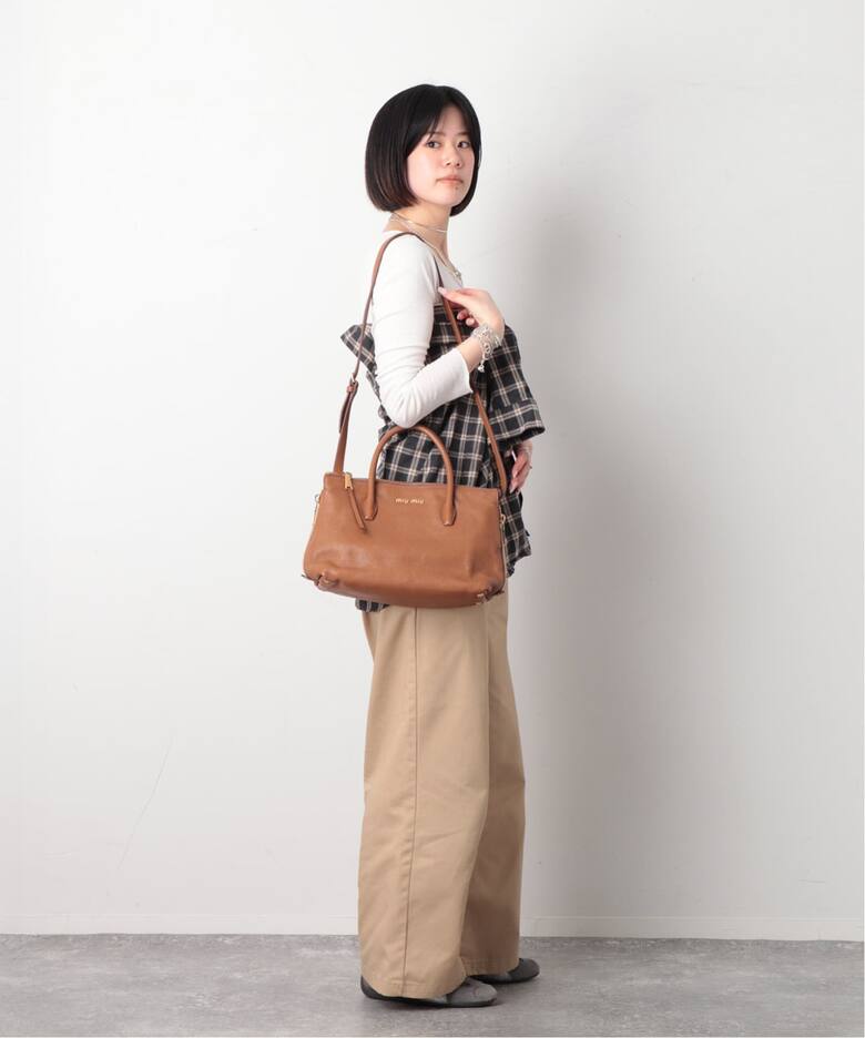 MIU MIU/ミュウミュウ】2way tote bag（トートバッグ）｜ENSEMBLE 
