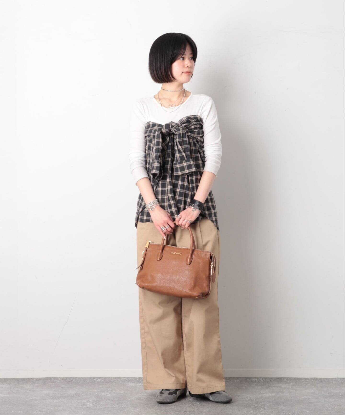 MIU MIU/ミュウミュウ】2way tote bag（トートバッグ）｜ENSEMBLE