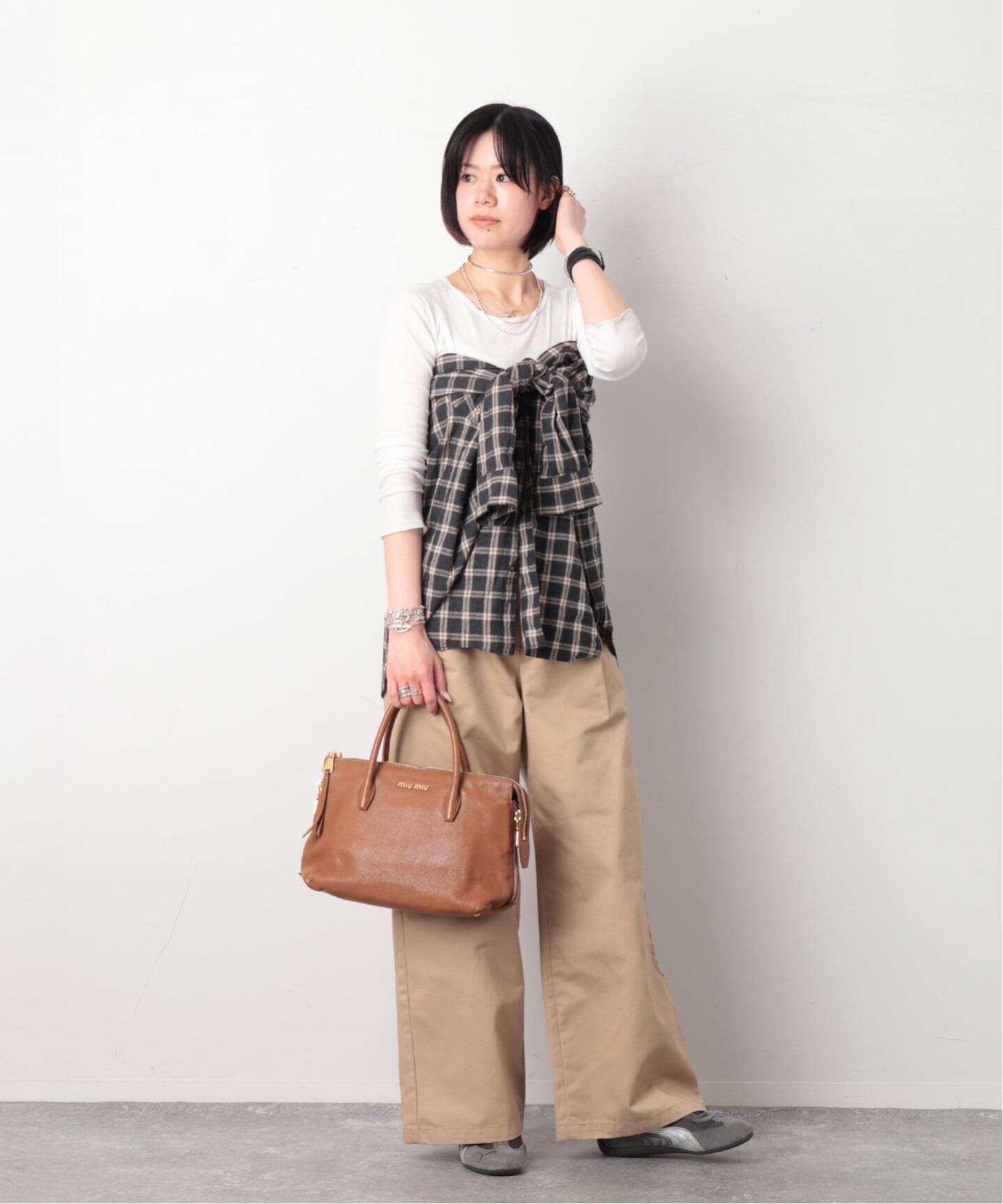 MIU MIU/ミュウミュウ】2way tote bag（トートバッグ）｜ENSEMBLE 