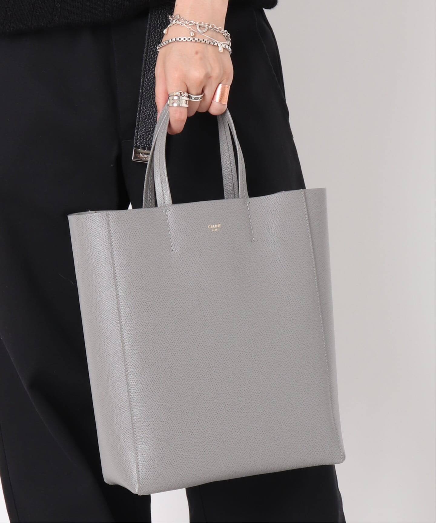 VINTAGE CELINE/セリーヌ】 Vertical cabas 2way（トートバッグ 
