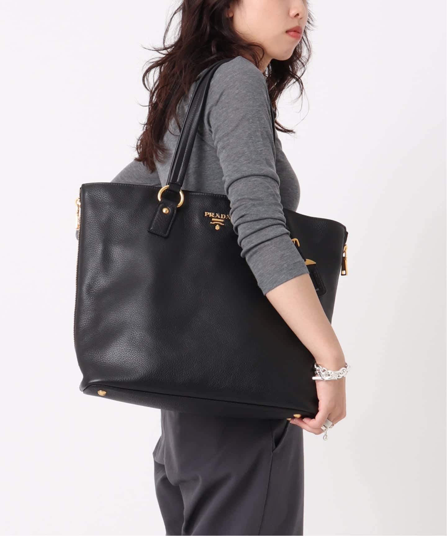 VINTAGE PRADA/プラダ】vitello phenix tote（トートバッグ