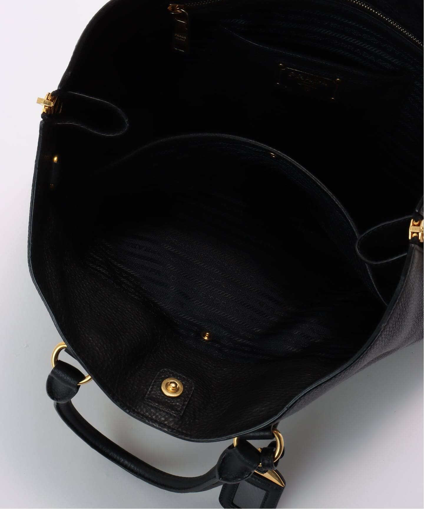 VINTAGE PRADA/プラダ】 vitello phenix tote 2way（トートバッグ