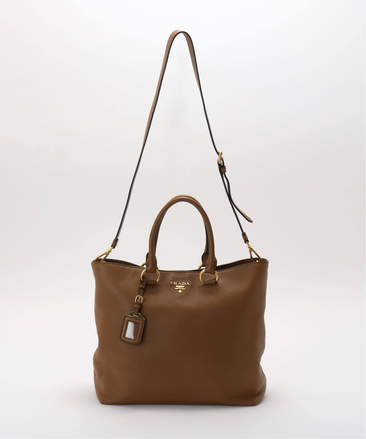 PRADA 　VITELLO PHENIX 　バック VINTAGE PRADA/プラダ】 vitello phenix tote 2way（トートバッグ